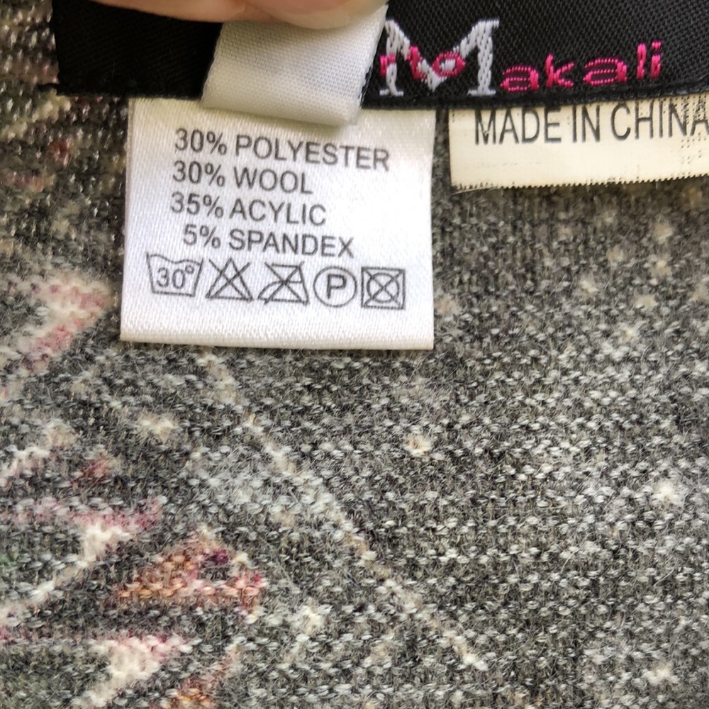 6 Duster Button Up Multicolor Patterned Dress Cra… - image 4